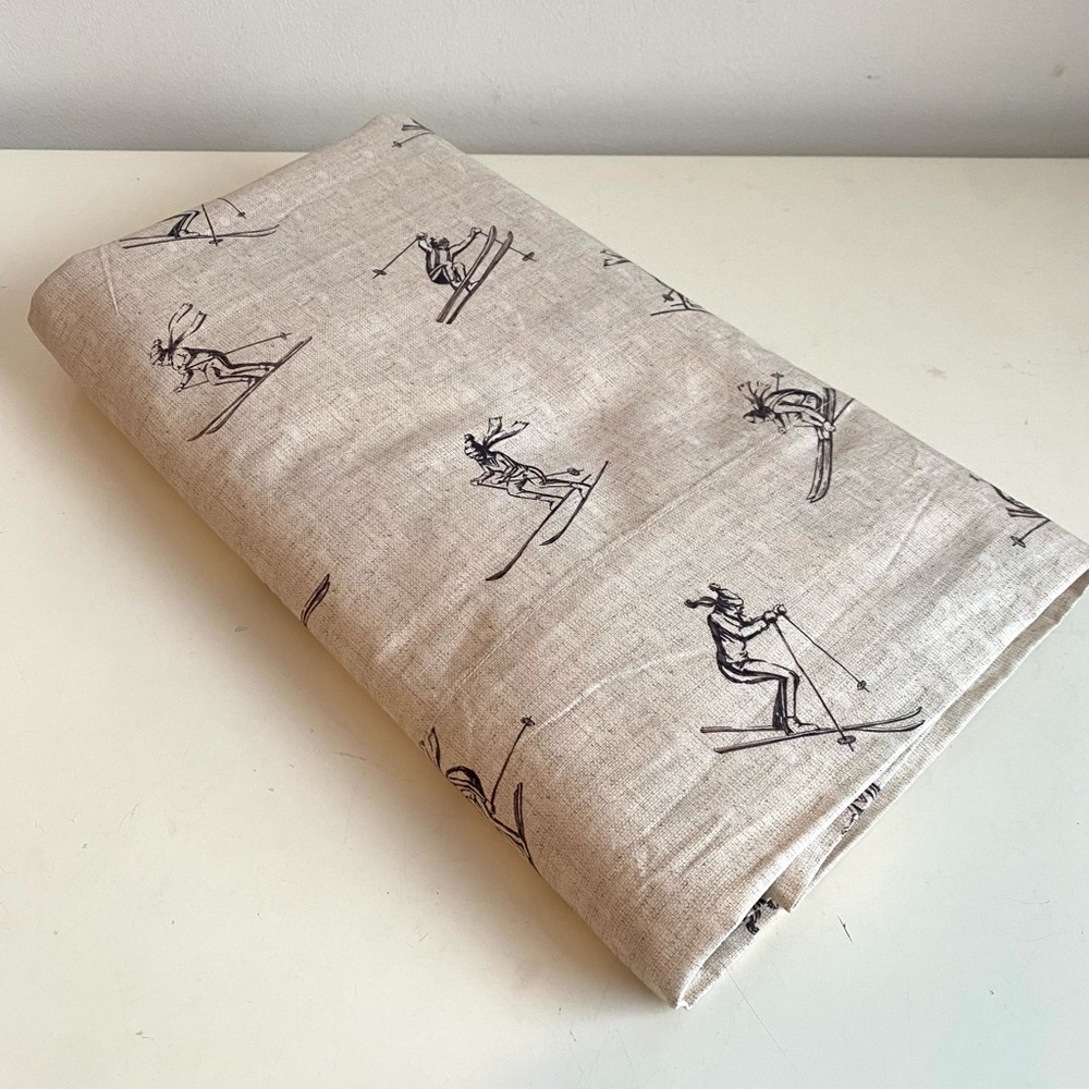 Pottery Barn Ski Run Full Flat Sheet NWOT